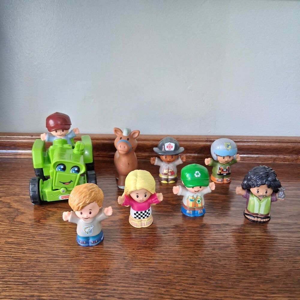 Fisher-Price Little People Figures Lot Replacement 9 Peice Lot